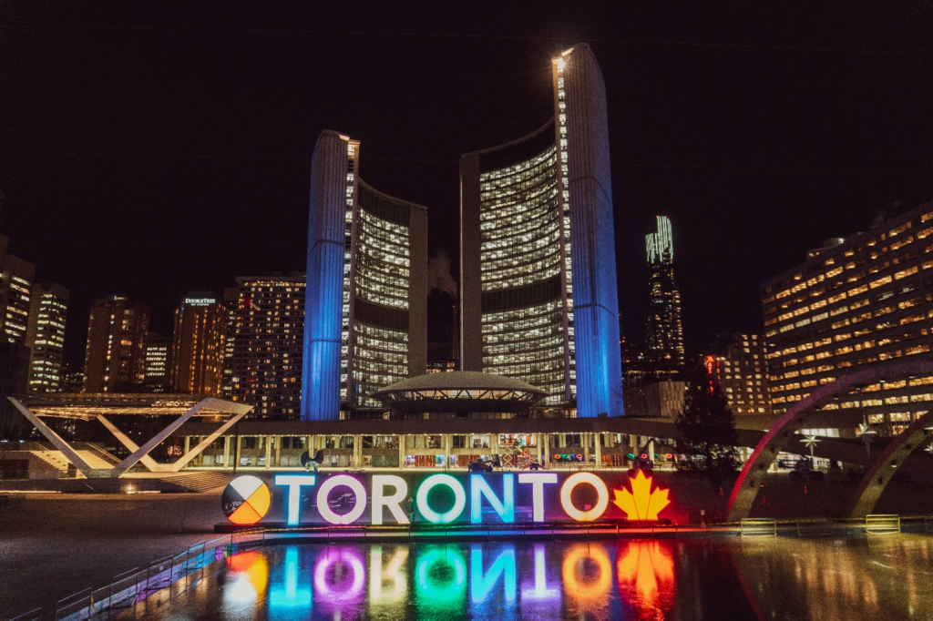 Lighten up Toronto signage. 