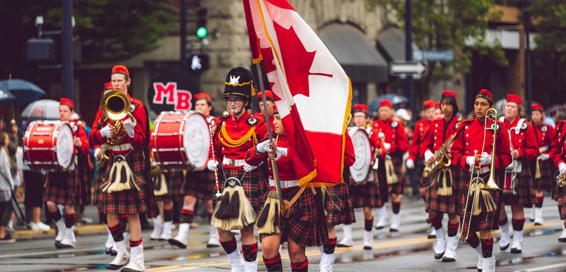 Parade in Canada