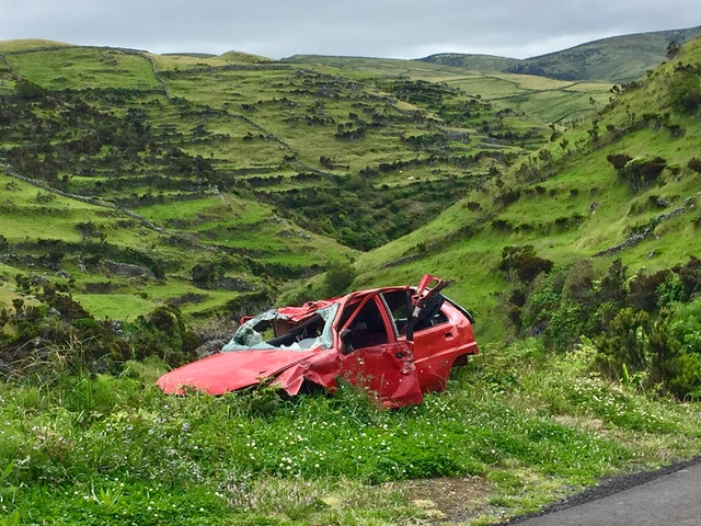 A unfortunate car accident