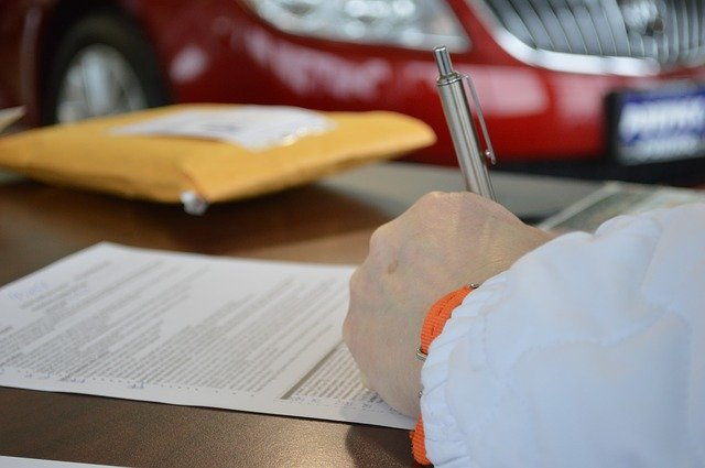 An immigration lawyer evaluating a client’s paperwork