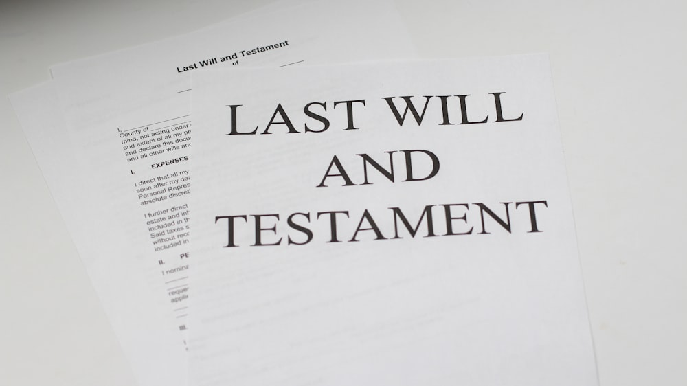 Last will Documents