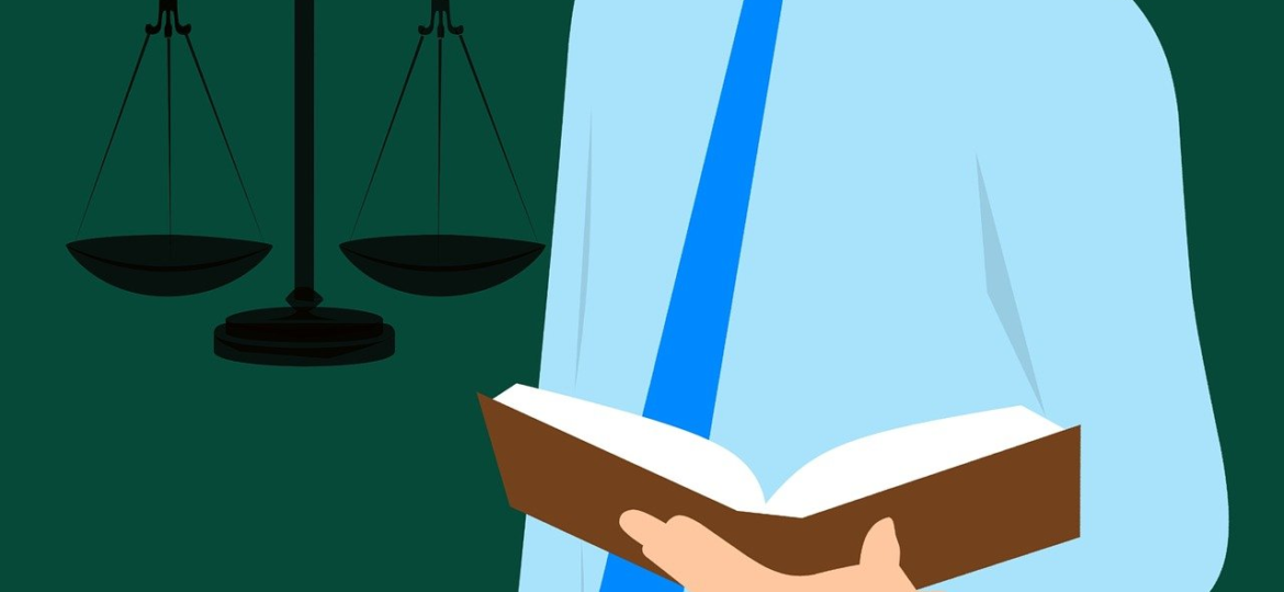 An illustration of a lawyer